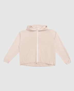 Brunello Cucinelli Дитяча бежева спортивна куртка BH827E301B