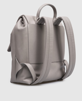 Marsell Сірий шкіряний рюкзак Patta MB0430P010