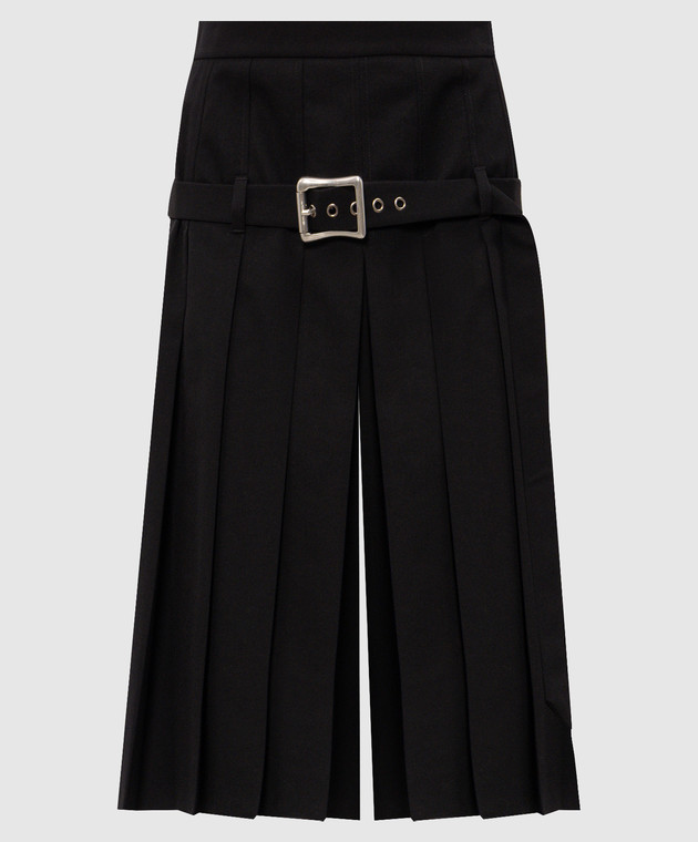 Ann Demeulemeester Черные кюлоты Jeppe из шерсти B0014459FA761