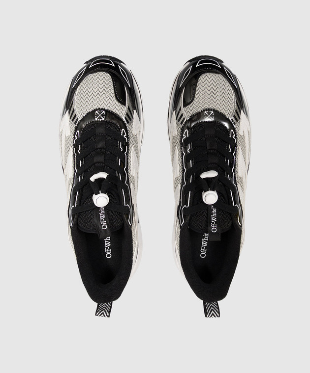 Off-White Дитячі сірі кросівки Be Right Back OF06029001 зображення 4