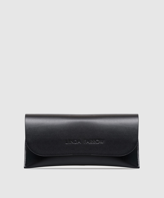 Linda Farrow Чорні сонцезахисні окуляри Marcelo LFL1421C5SUN зображення 5