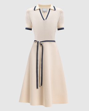 3.1 Phillip Lim Бежева сукня-поло з поясом E26270515VTR