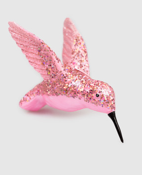 Vondels Рожева ялинкова іграшка Hummingbird 2222300085077