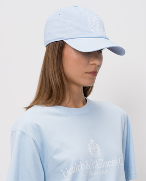 Sporty & Rich Блакитна купка NY Crest AC040710243BL90