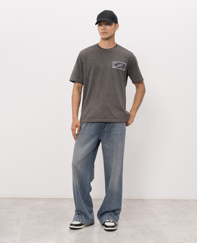 AMIRI Серая футболка QUALITY GOODS AMTOJR1145