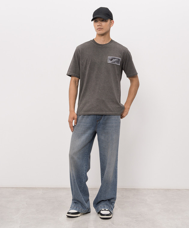 AMIRI Серая футболка QUALITY GOODS AMTOJR1145 изображение 2