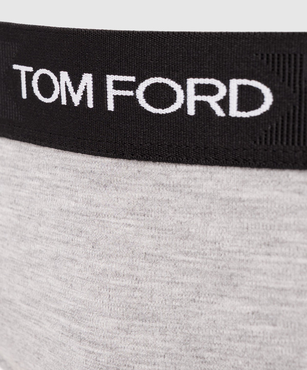 Tom Ford Сірі трусики-тонг KNJ009JEX011 зображення 3
