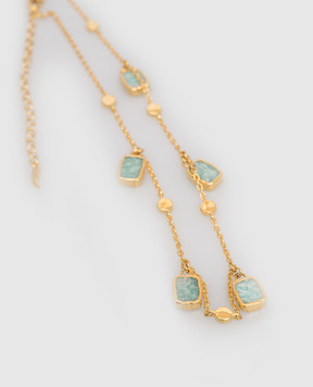 Missoma Золотое колье-цепочка Lena Charm с позолотой ZUGNC7AMZ