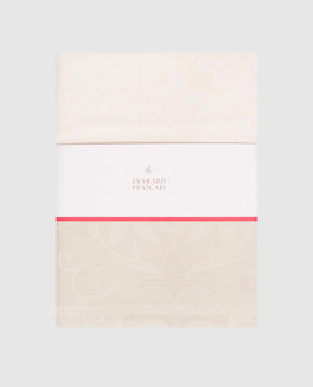 Le Jacquard Fraincais Скатертина Venezia кольору айворі 17857