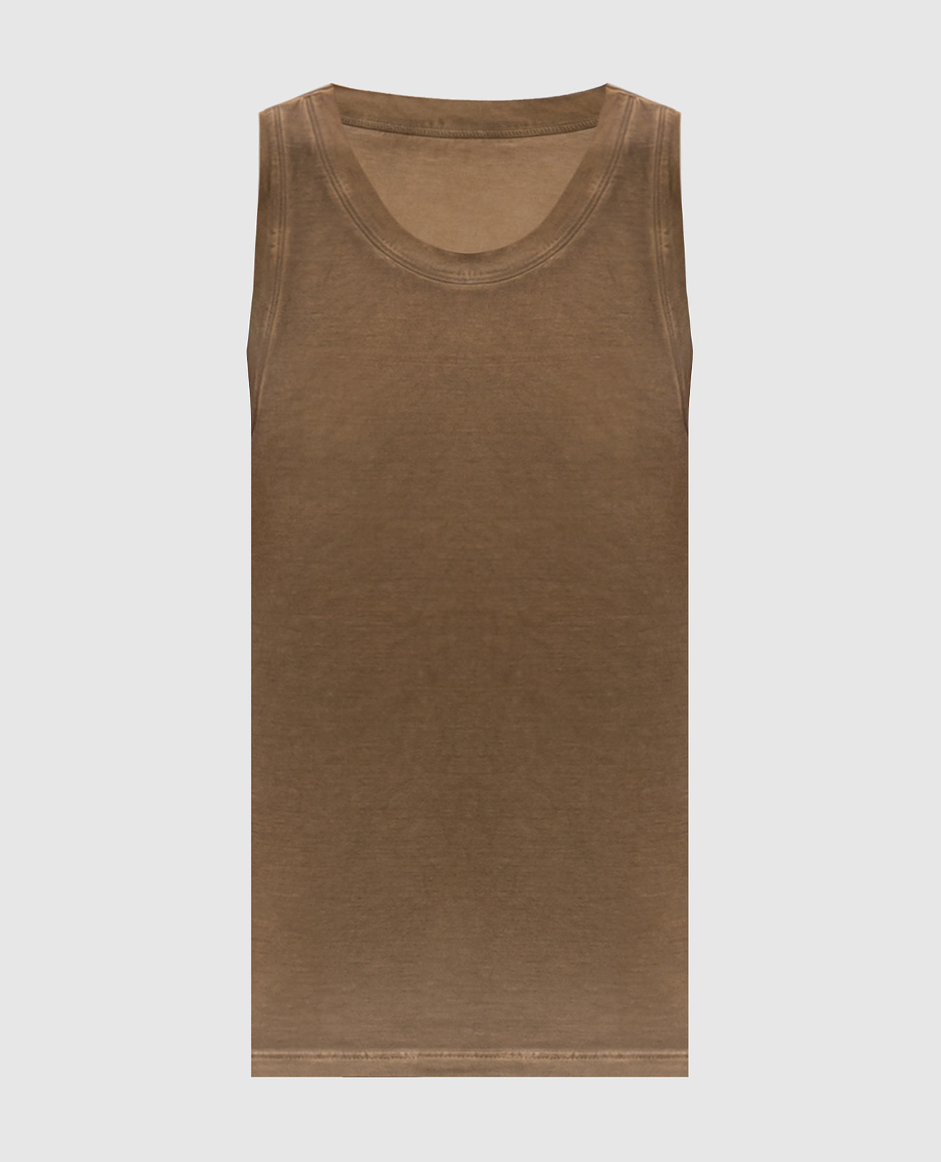 Коричневая майка Ti