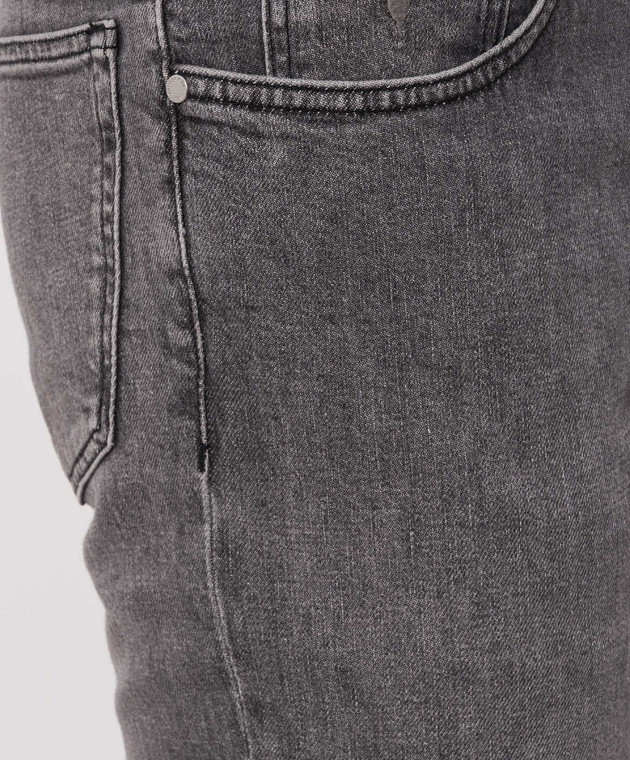 Trussardi Сірі джинси з патчем P403HD04945NMJ380D50 зображення 4