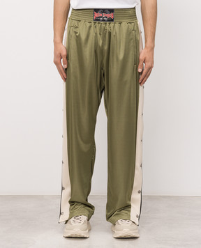 Palm Angels Спортивные штаны Boxer цвета хаки PMCJ04IS26FAB001