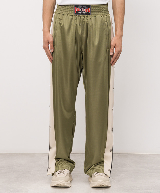 Palm Angels Спортивні штани Boxer кольору хакі PMCJ04IS26FAB001 зображення 3