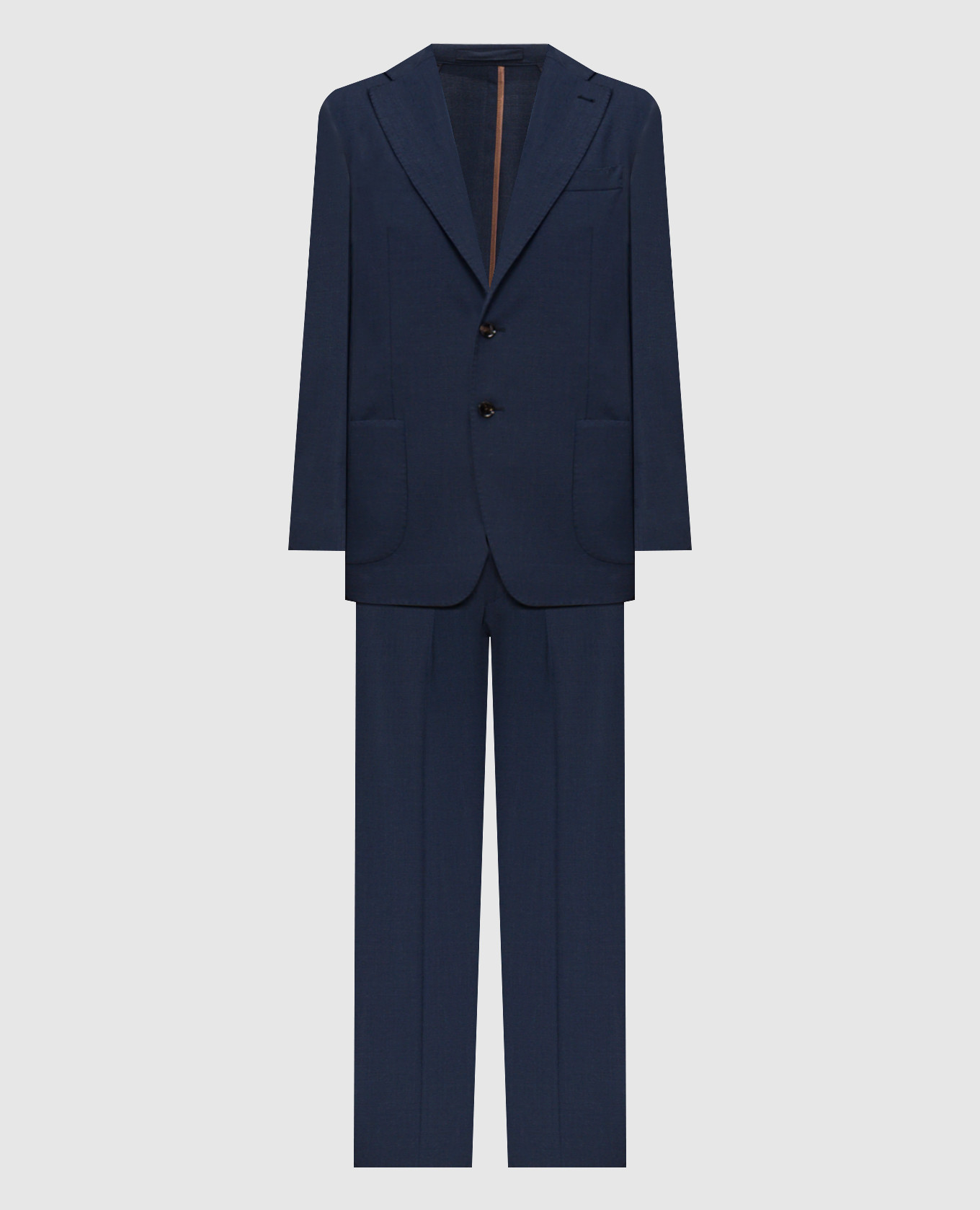 

Синий костюм из шерсти, Костюмы