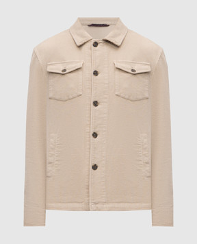 Florentino Бежева вельветова куртка 225347523724