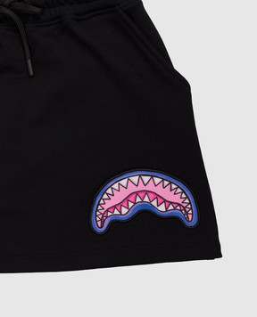 Sprayground Дитяча чорна спідниця Graffiti SPY1452EBLK