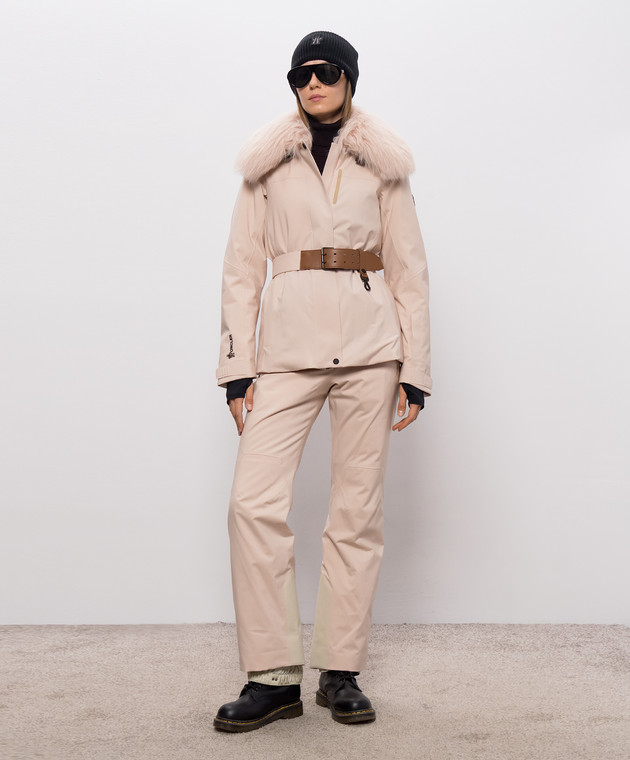 Moncler Grenoble Рожева гірськолижна куртка Vizelles L20981A00019598P5 зображення 2