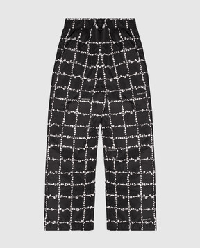 Balmain Дитячі чорні гірськолижні штани BZ6C10N0447610