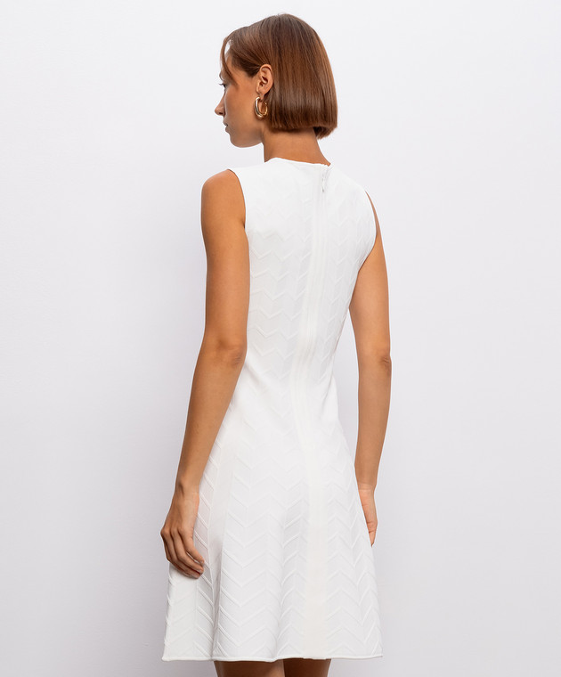 Herve Leger Белое платье Bryn 46DZZ8575954 изображение 4