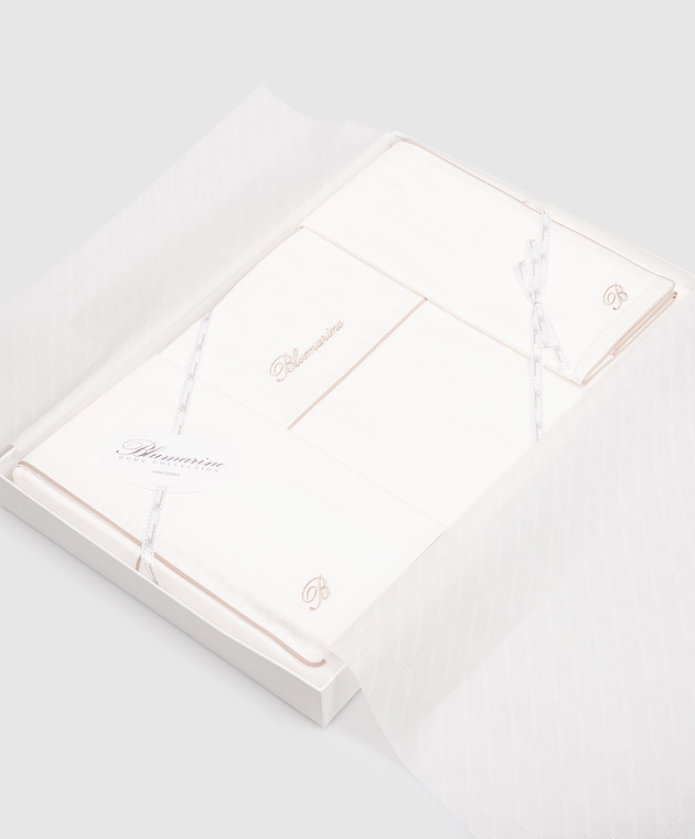 Blumarine Home Набір постільної білизни кольру айворі Profilo Blu 250x200 W0000250012 зображення 3