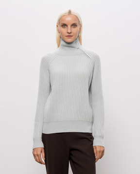 Allude Светр з вовни та кашеміру з блискавкою 26517621