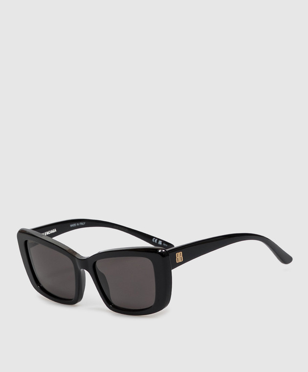 Balenciaga Коричневые солнцезащитные очки Palma Cat 870653T0039 изображение 3