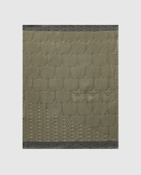 Le Jacquard Fraincais Зелений кухонний рушник Braise 31705