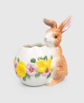 Palais Royal Керамічна ваза у формі великоднього кролика з яйцем 38491