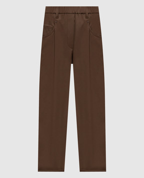 Brunello Cucinelli Коричневі джинси MP126P8417