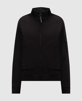 C.P. Company Metropolis Черная куртка с логотипом LSS016A006452M