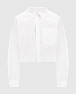 Alexander Wang Біла сорочка з вишивкою логотипа 1WC3261347