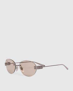 Balenciaga Серебристые очки Gossip 871109T0005