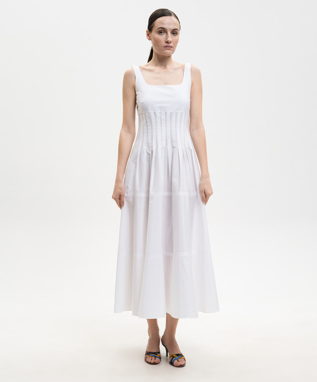 Max Mara Белое платье FELTRE MSTFELTRE изображение 3