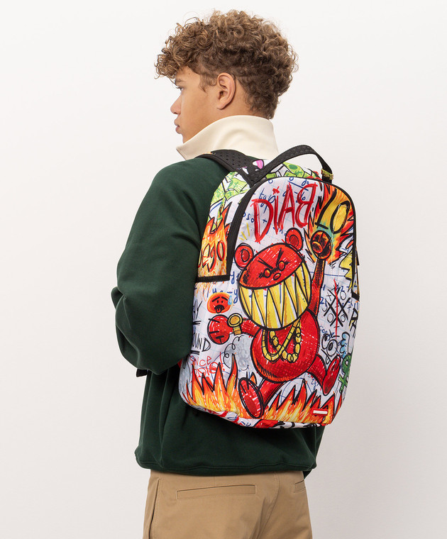 Sprayground Детский рюкзак DOODLE DIABLO ESSAY 910B8442NSZ изображение 2