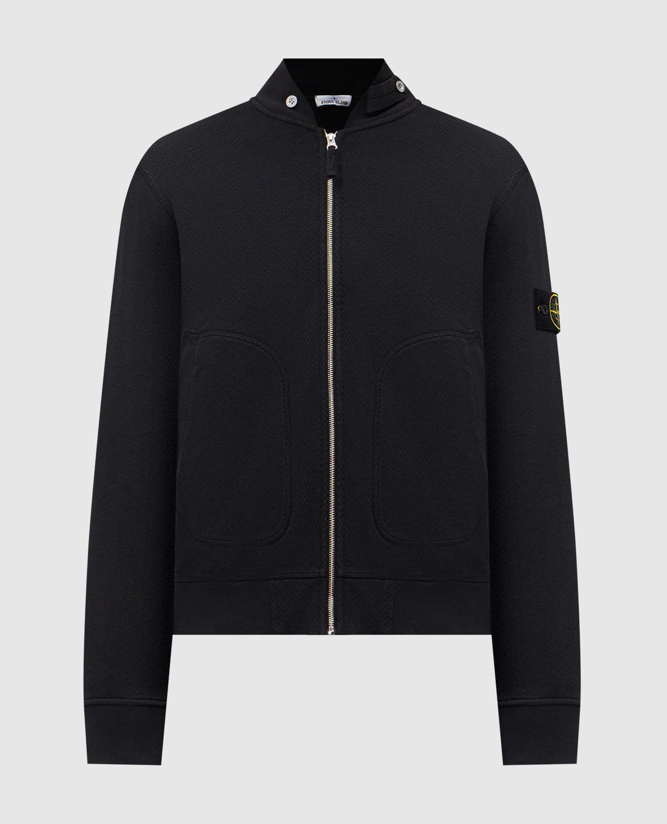 

Черная спортивная куртка с логотипом, Черный, Спортивные куртки