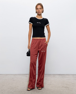 Palm Angels Красные спортивные штаны PAWCJ005FB001