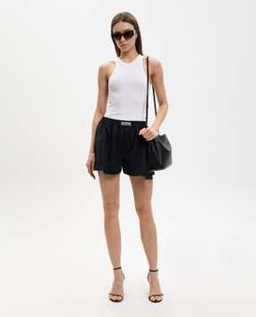 Balenciaga Чорні шорти з вовною 872542TMT03