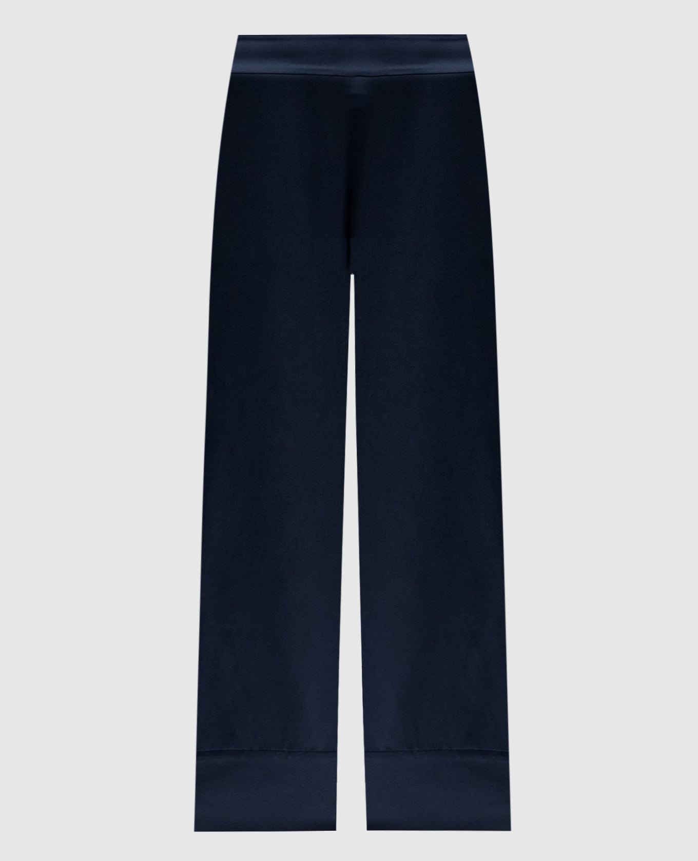 Синие штаны Dijon из шелка