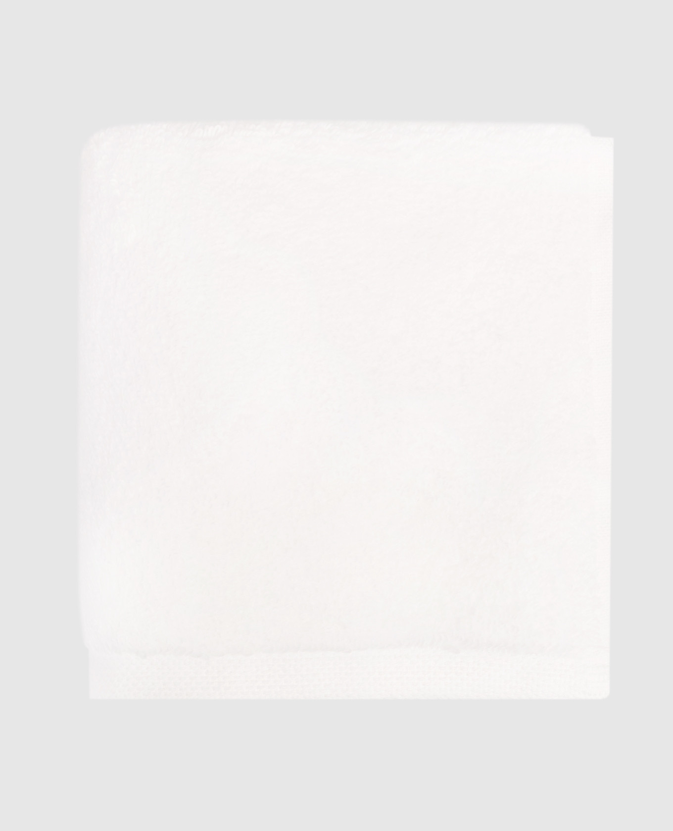 Белое махровое полотенце для лица Olympia