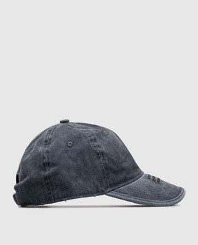 Maison Margiela MM6 Серая кепка с вышивкой эмблемы S62TC0046M13318
