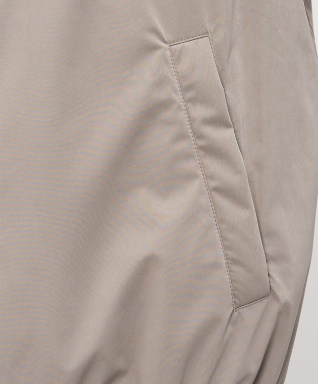 Brunello Cucinelli Жилет кольору хакі MM4796584 зображення 5