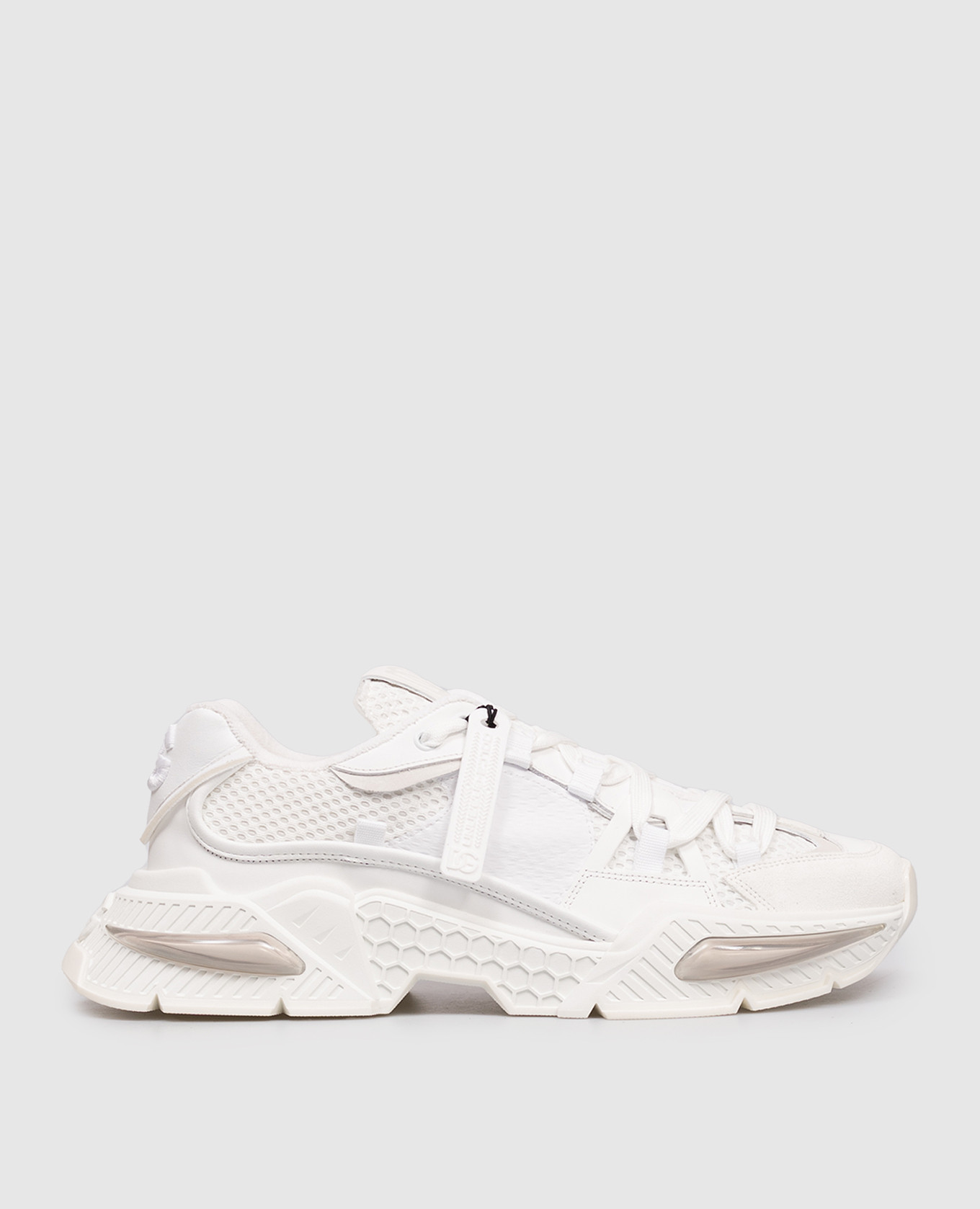 

Белые комбинированные кроссовки Airmaster с логотипом, Белый, Кроссовки