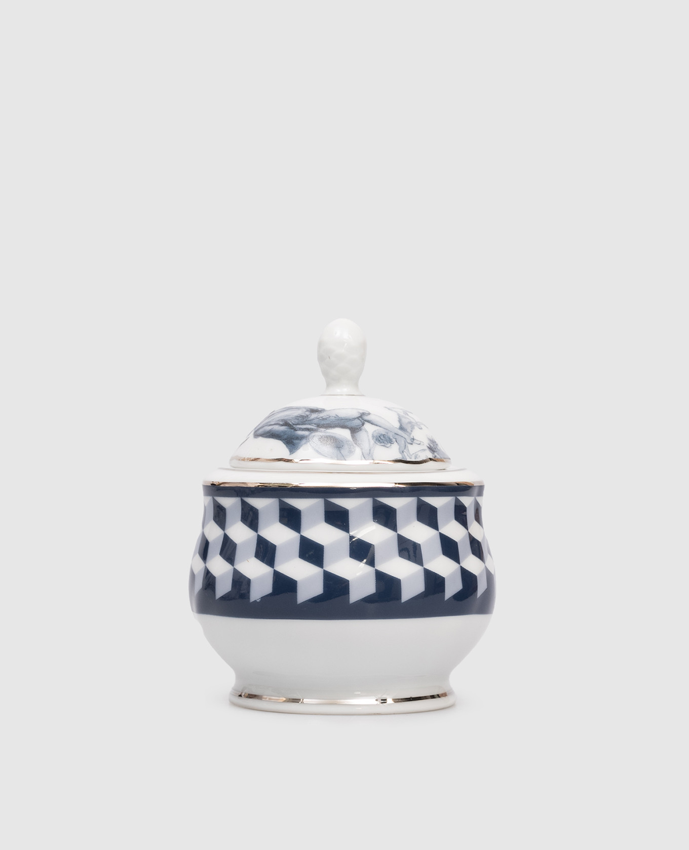 

Белая фарфоровая сахарница Versailles, Белый, Посуда