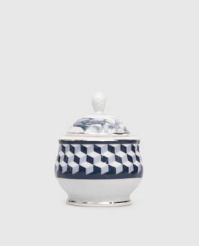 Baci Milano Біла порцелянова цукорниця Versailles SUGVER01