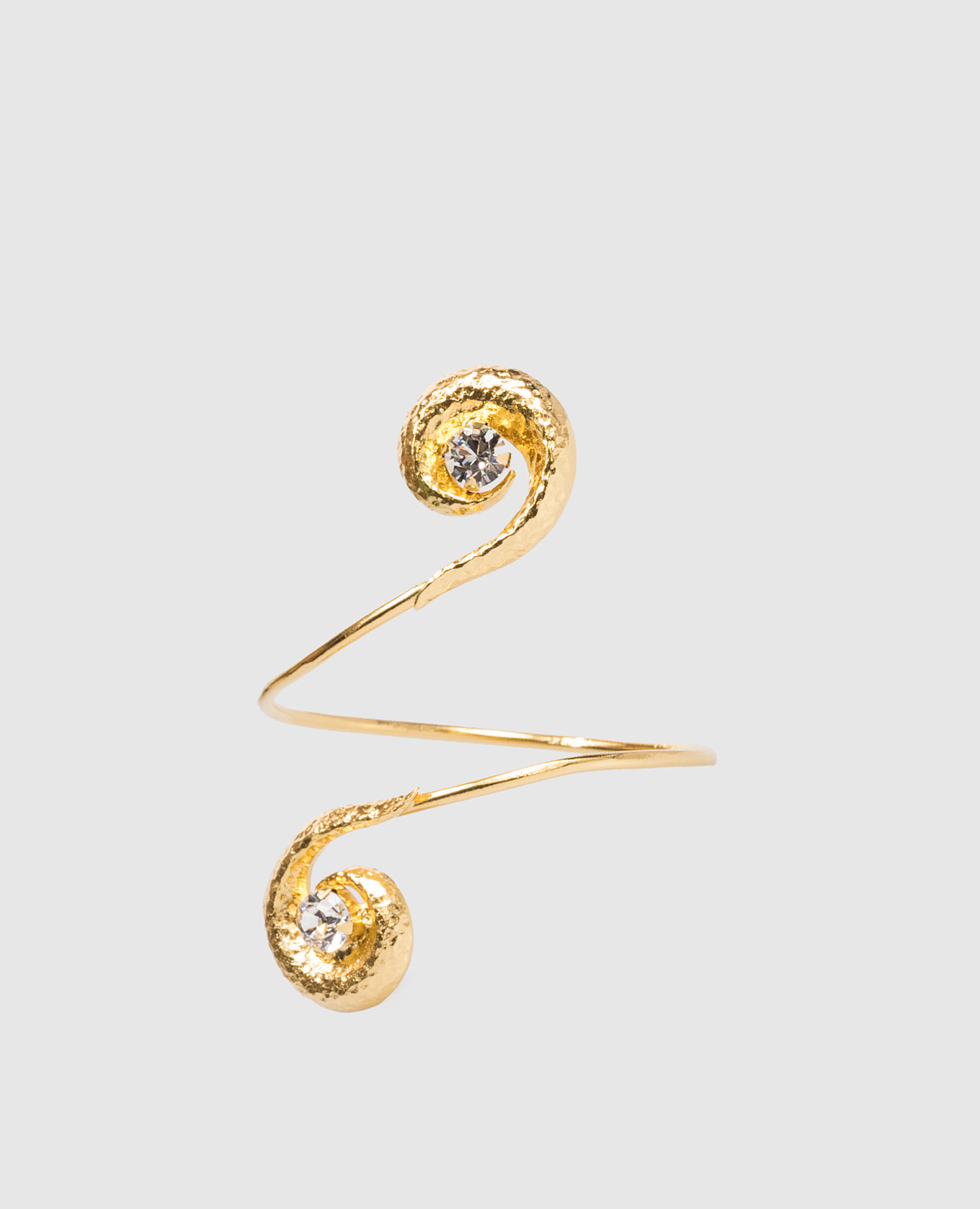 

Браслет Spiral Sparkl с кристаллами, Золотистый, Браслеты