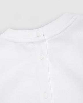 Brunello Cucinelli Детская футболка с фактурным логотипом B0B13TS02S