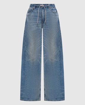 Alexander Wang Сині джинси з ефектом потертості 4DC2264165