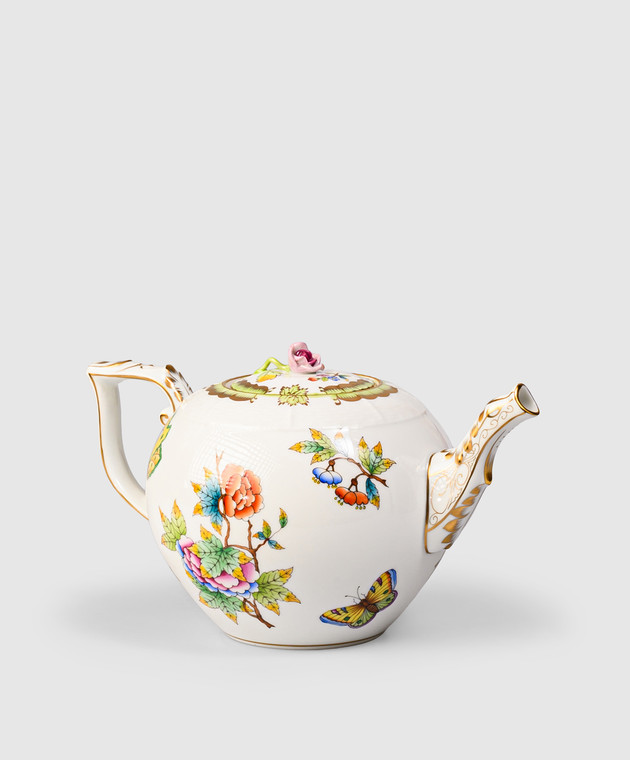 Herend Фарфоровый чайник в цветочный принт 00604009VBO изображение 2