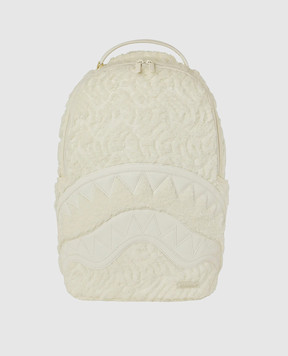 Sprayground Дитячий білий рюкзак SHERPA SHARK 910B8160NSZ