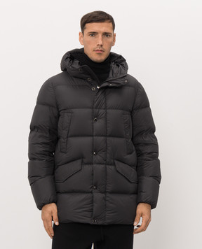 Woolrich Сірий пуховик CFWOOU2087MBUT2635